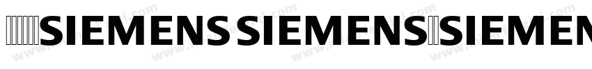 Siemens sans gobal字体转换
